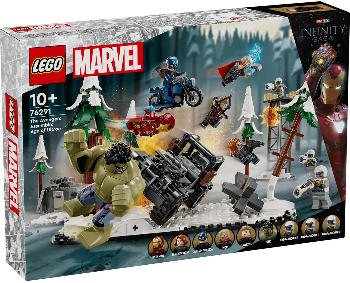 LEGO Marvel Age of Ultron Assemble 76291