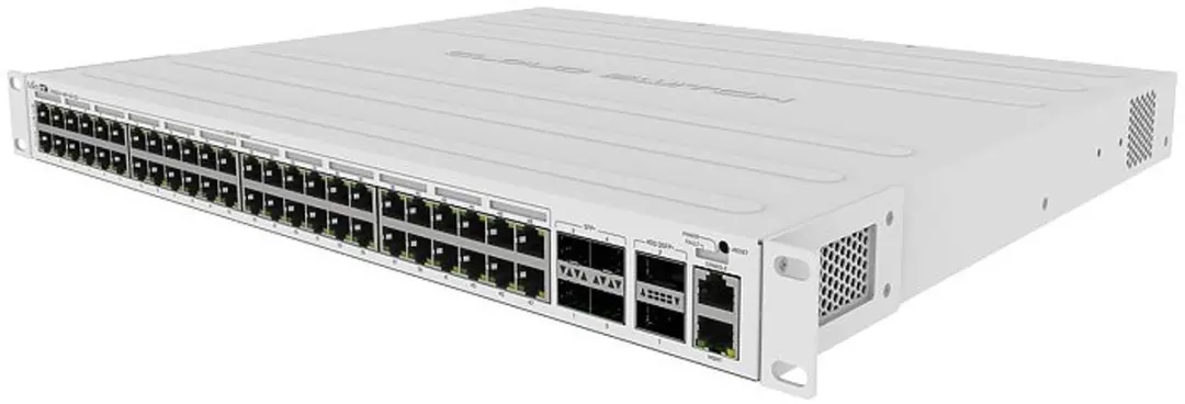 MikroTik CRS354-48P-4S+2Q+RM Managed Switch - 48x PoE Gigabit