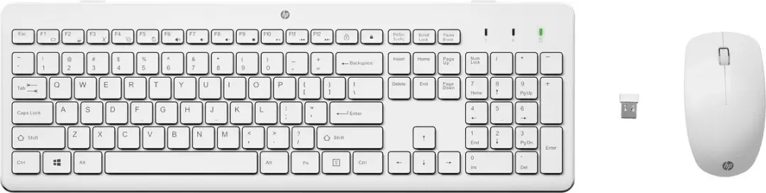 HP 230 Draadloos Toetsenbord & Muis Combo Wit