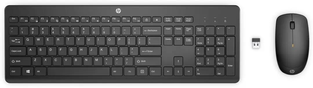 HP 235 Draadloos Toetsenbord & Muis Combo - 1Y4D0UT - Zwart
