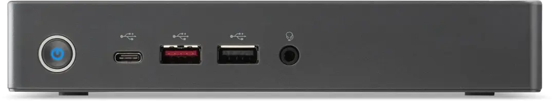 Acer Veriton 2000 Mini N2595GT Mini PC - 8GB/256GB DOS - Zwart