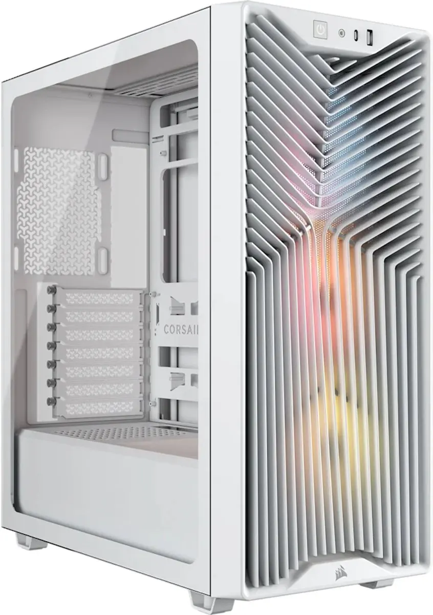 Corsair 3200D RS ARGB Midi Tower PC-behuizing - Wit