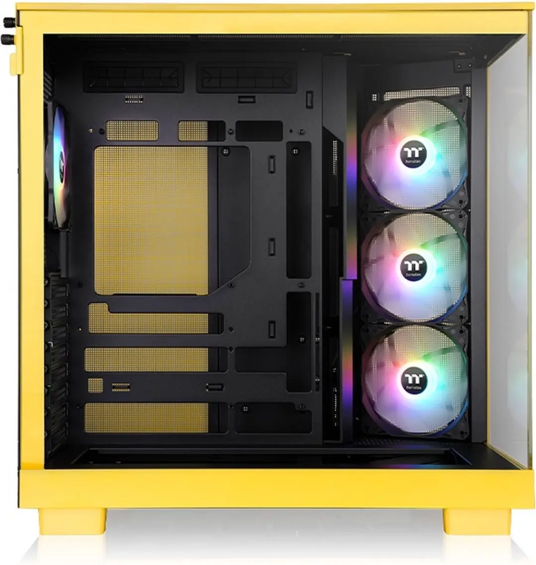 Thermaltake View 380 XL TG ARGB Midi Tower - Geel