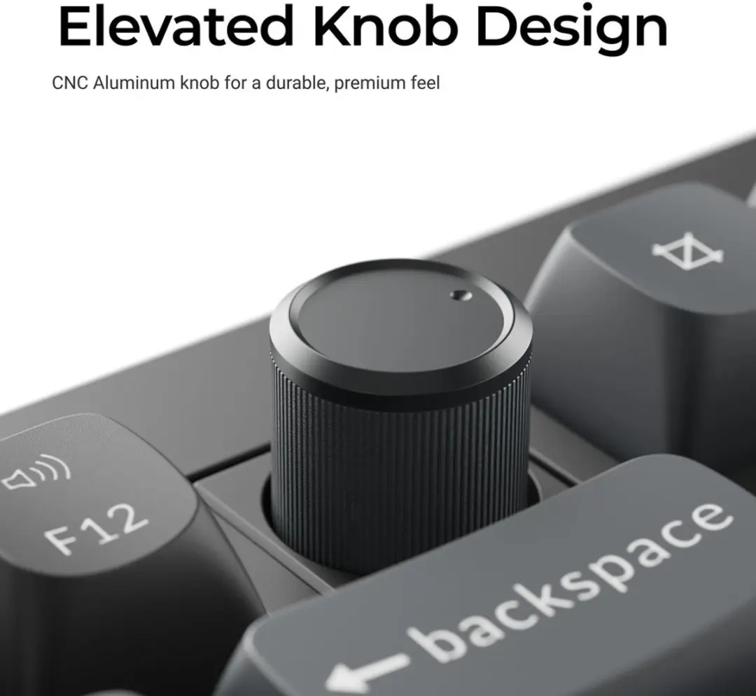 Keychron V6 Ultra V6U-D3 Toetsenbord - 8K Bluetooth - Zwart
