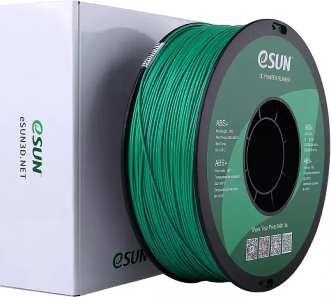 ESUN ABS+ Green 1kg 3D Printerfilament