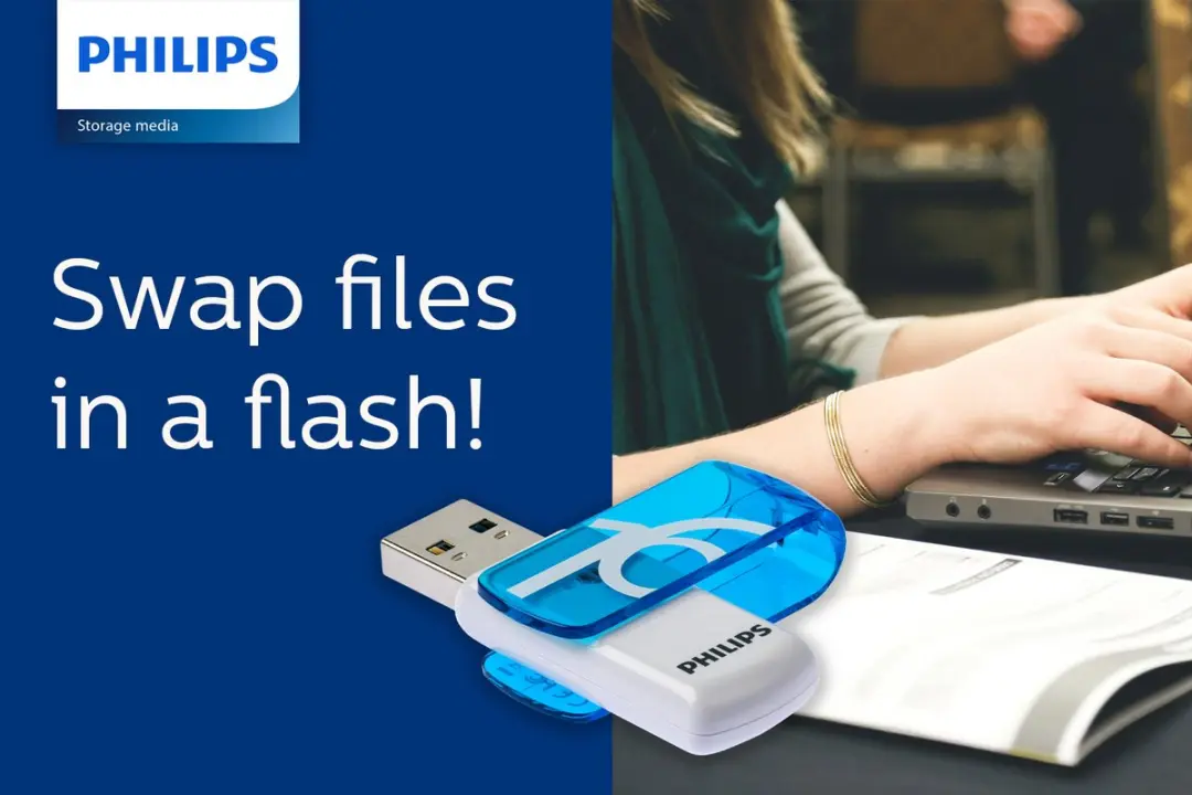 Philips USB-stick Vivid Edition 16GB - 10 Stuks - Blauw