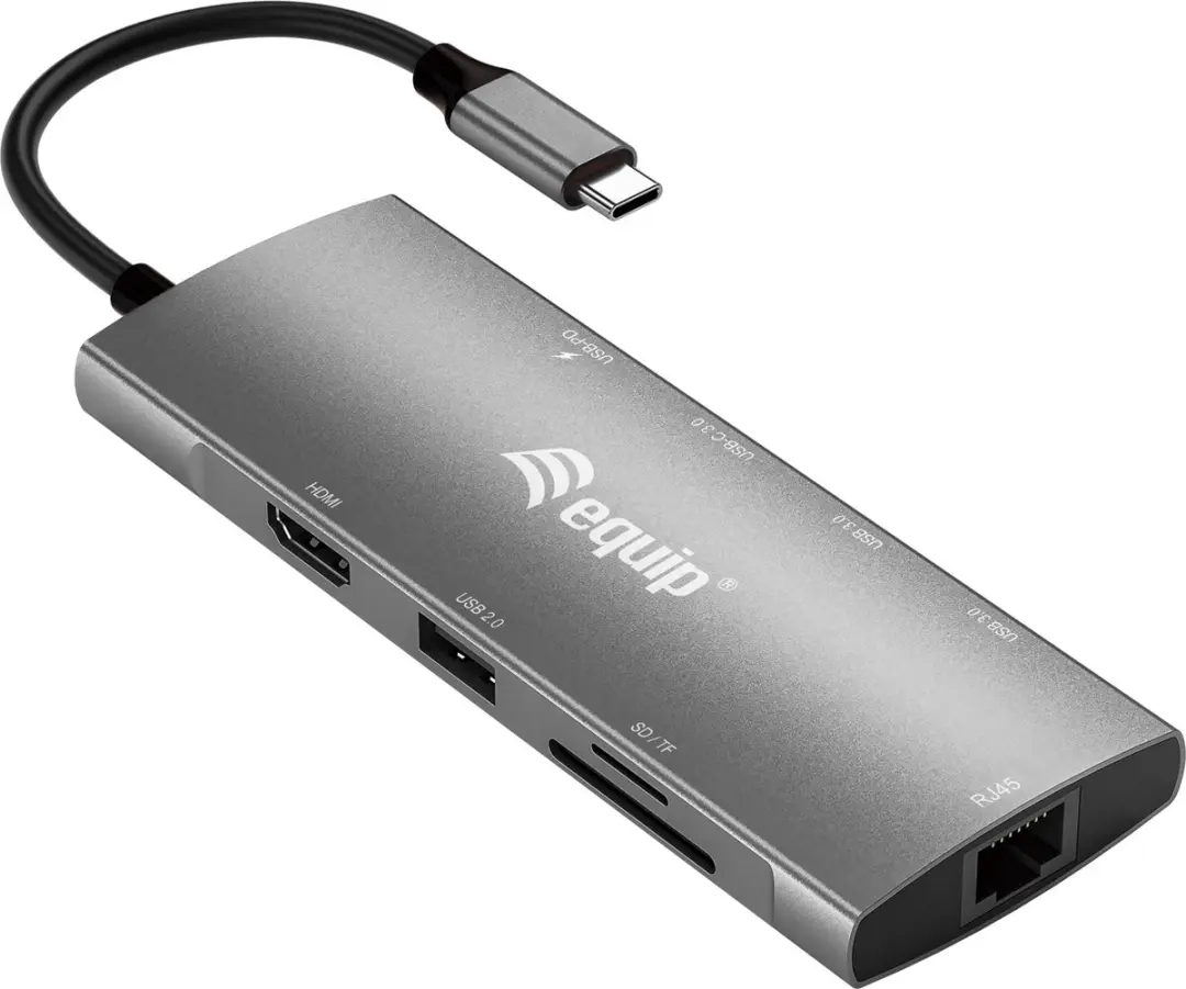 Equip 133490 USB-C 9-in-1 Adapter