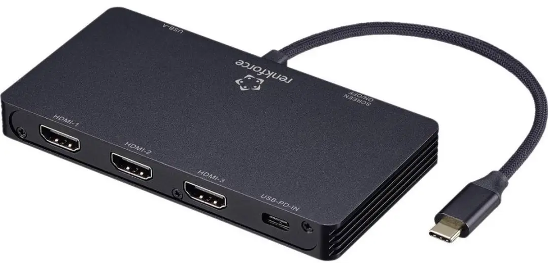 Renkforce RF-6804408 USB-C Dockingstation