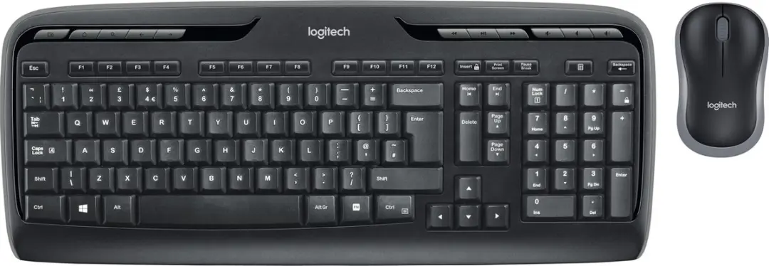Logitech MK330 Draadloos Toetsenbord & Muis Combo - Zwart/Grijs