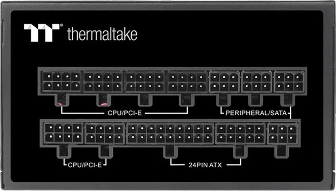 Thermaltake Toughpower PF1 PSU 1050W - 12x SATA - Zwart