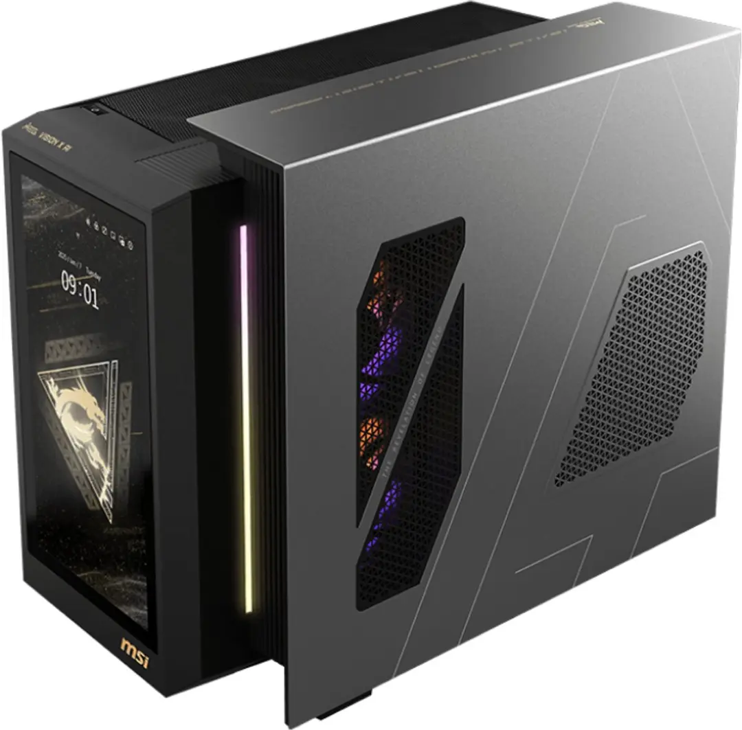 MSI MEG Vision X AI 2NVV7-009AT Gaming PC - Zwart
