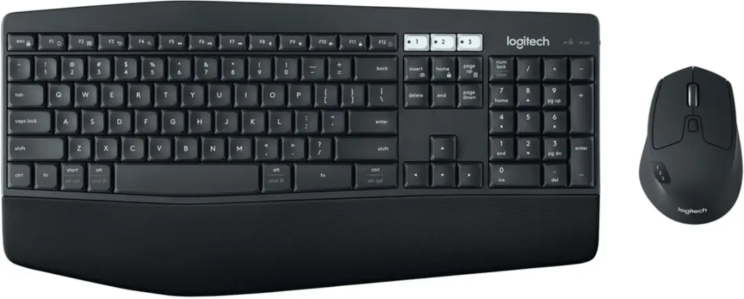 Logitech K380 Plus 920-008219 Draadloos Toetsenbord + Muis - Zwart