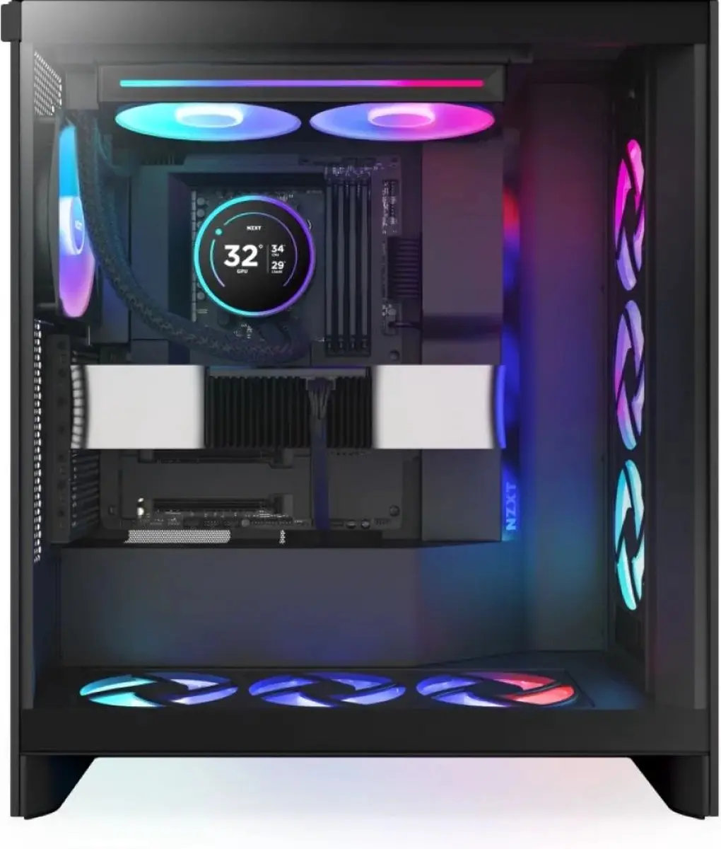 NZXT Kraken Elite 280 RGB 2024 - 280mm - 2x F280 RGB Core Fan - Zwart