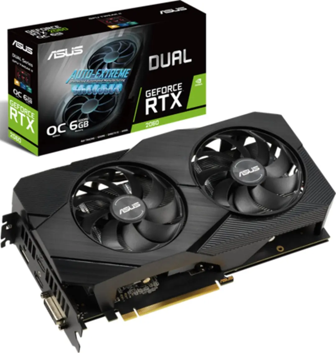 ASUS DUAL-RTX2060-OC EDITION Grafische Kaart 12GB