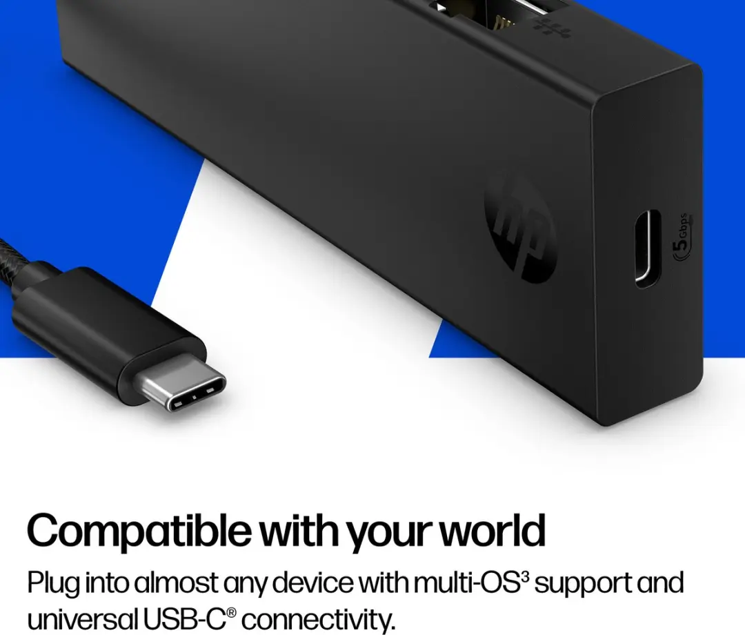HP BR1U3AA#ABB USB-C naar HDMI Hub