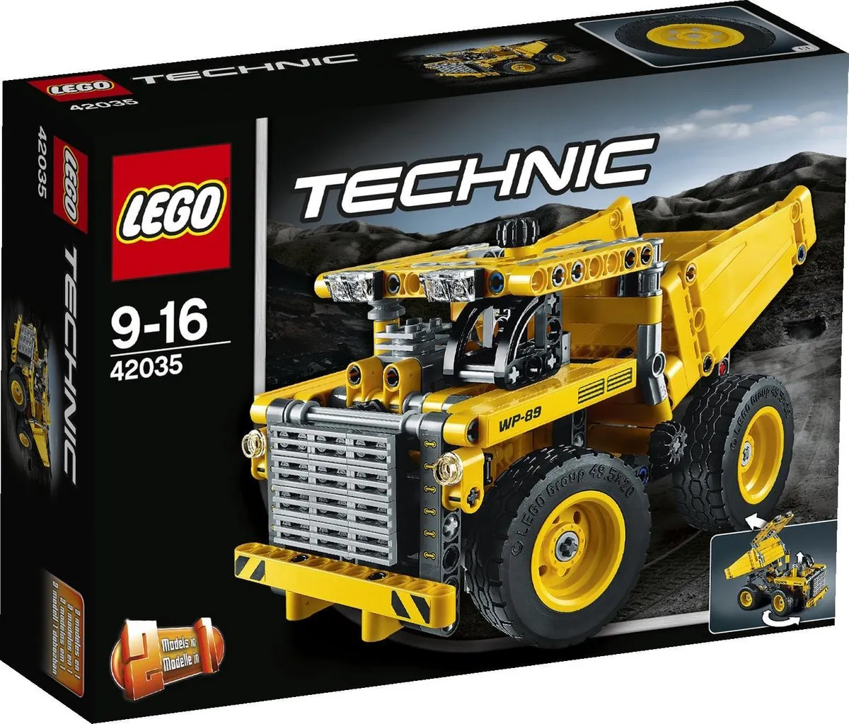 LEGO Technic Mijnbouwtruck 42035
