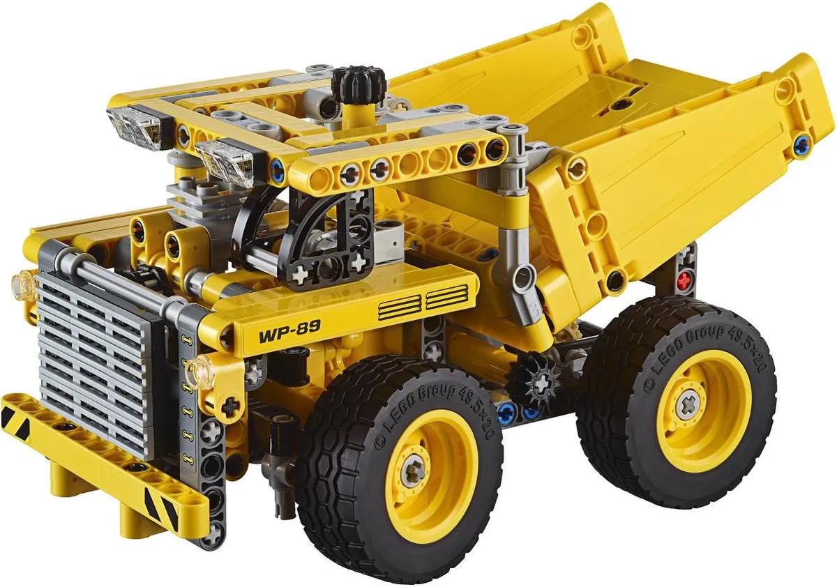 LEGO Technic Mijnbouwtruck 42035 - 362 Stukken - Geel/Grijs - afbeelding 2 van 5
