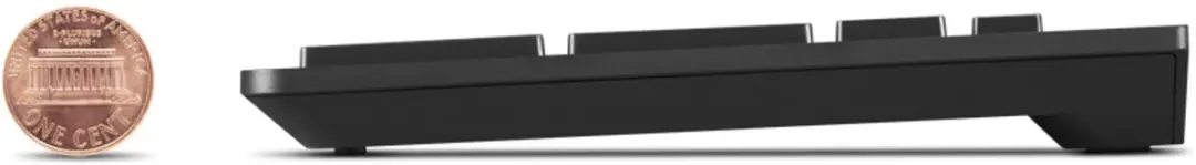 Lenovo 4X31R64497 Draadloos Toetsenbord + Muis - Scandinavisch Zwart