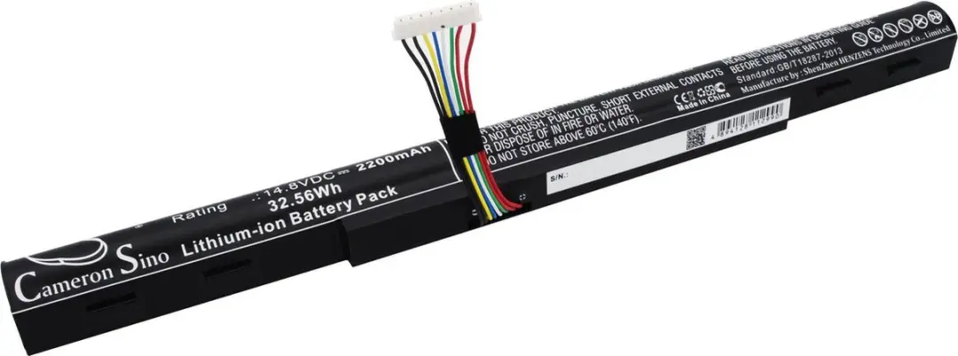 Acer P0702287 Laptopaccu 1600mAh
