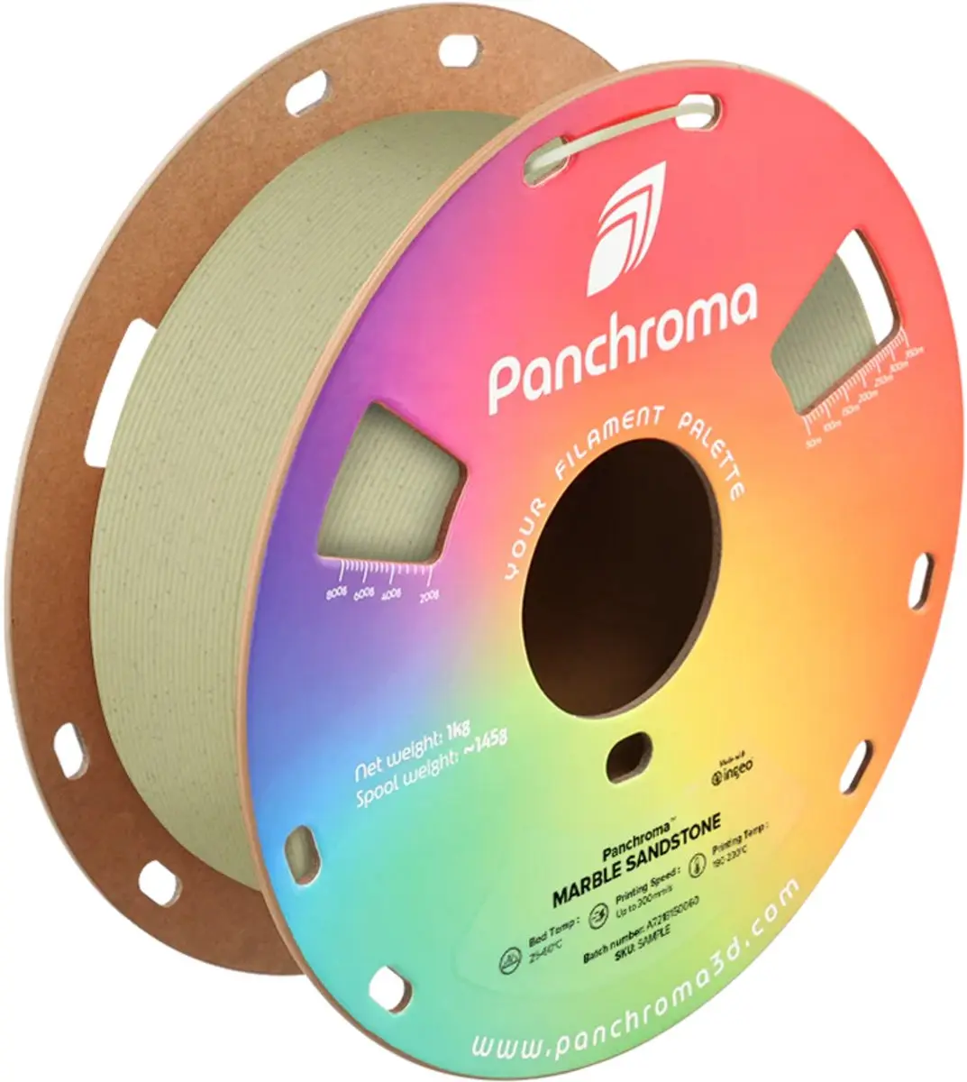 Polymaker Panchroma Marble Sandstone PLA Filament 1.75mm 1kg