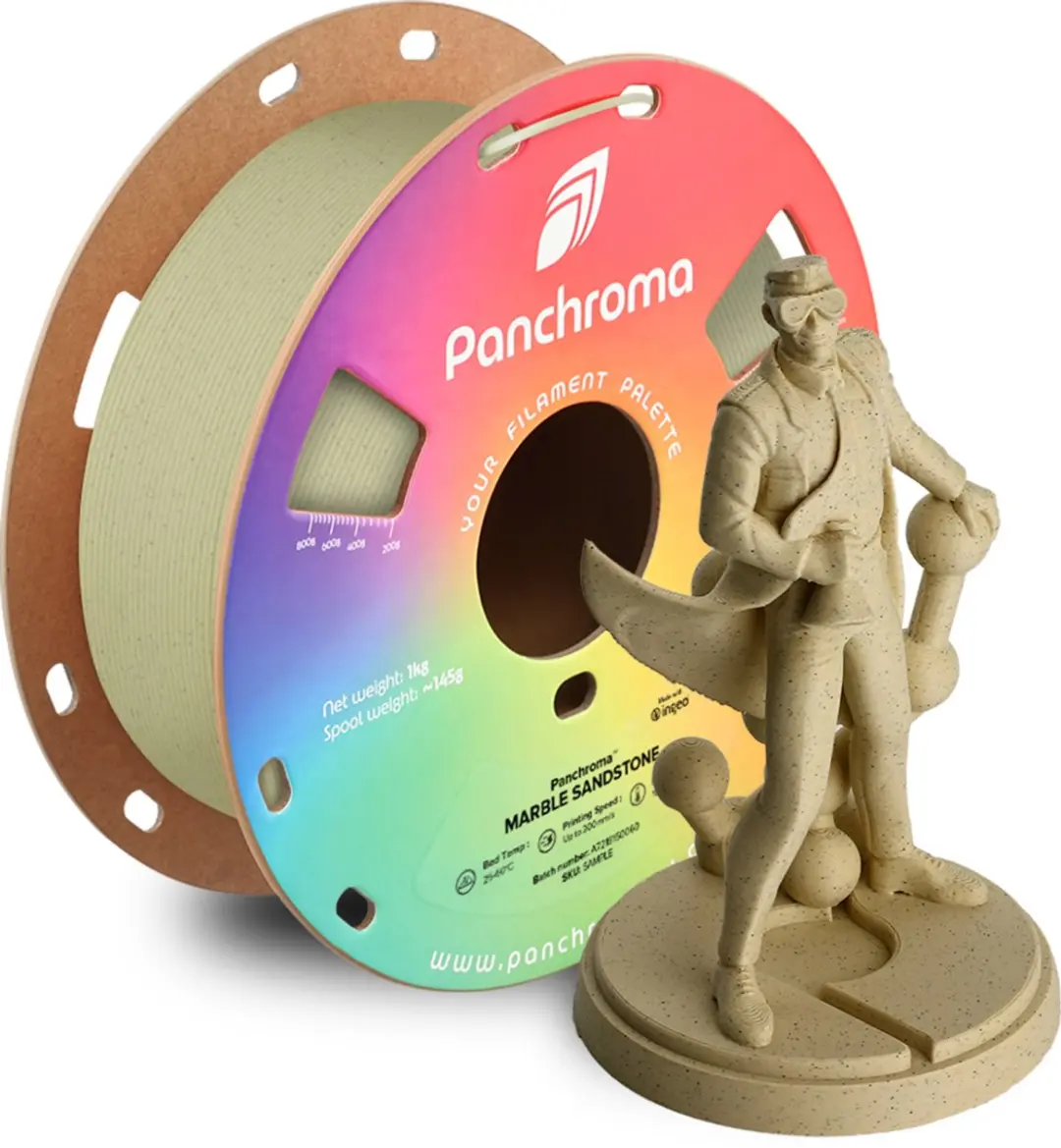 Polymaker Panchroma Marble Sandstone PLA Filament 1.75mm 1kg