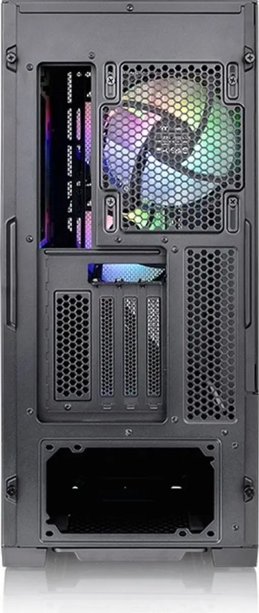 Thermaltake Divider 370 TG ATX - 2x 2.5" 2x 3.5" - Zwart