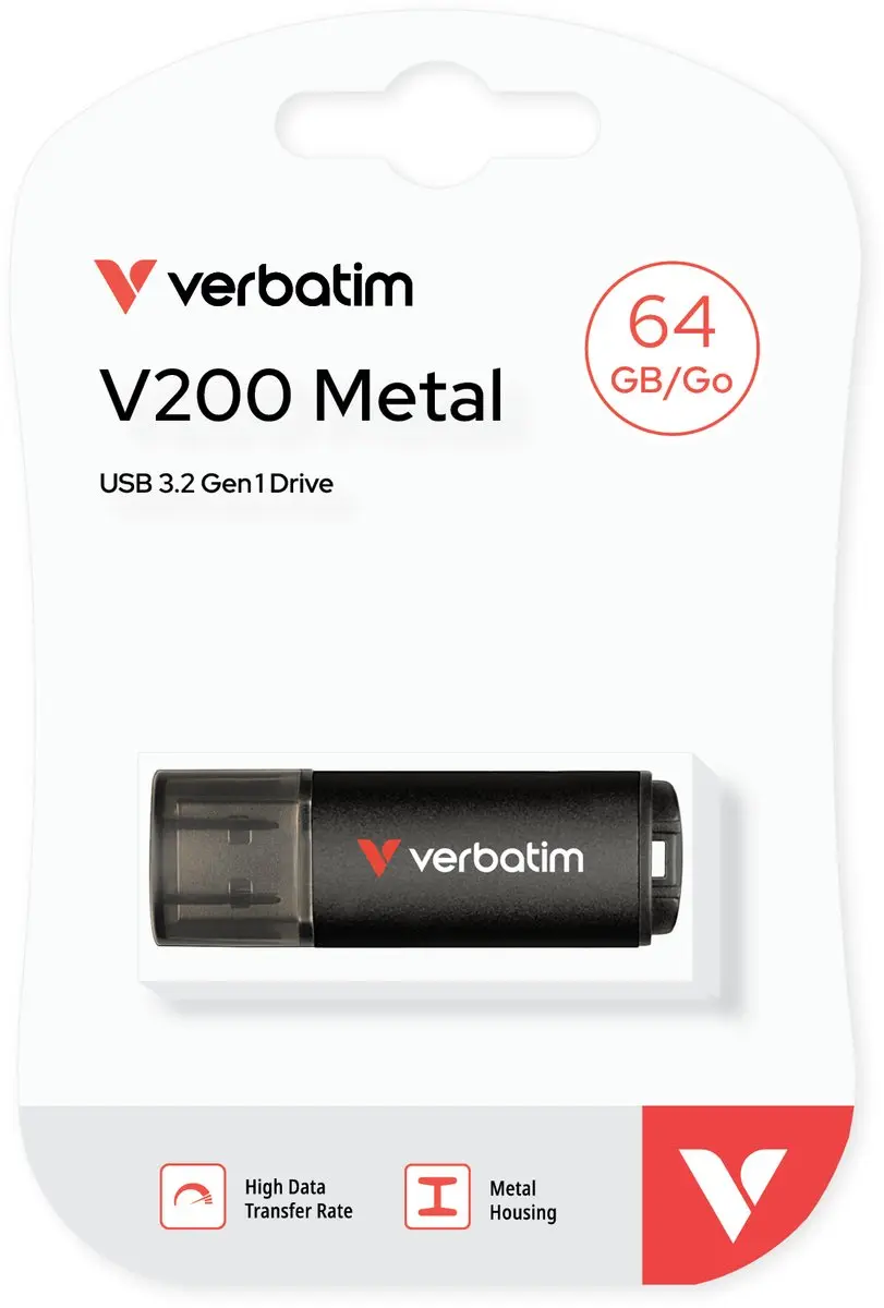 Verbatim V200 USB-A Pendrive 64GB