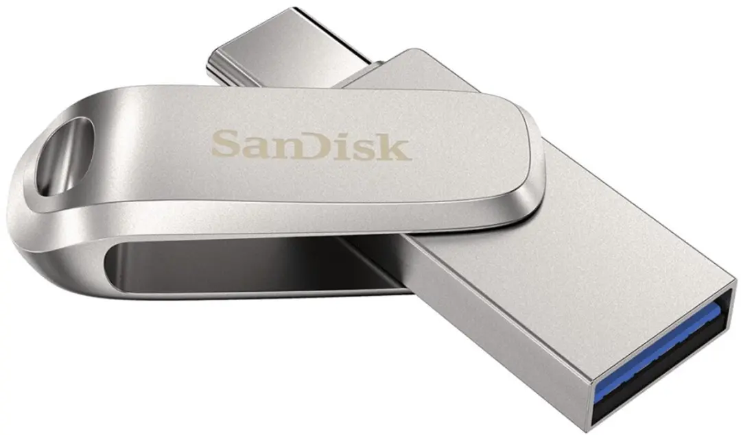 SanDisk Ultra Dual Luxe SDDDC4-1T00-G46 USB-stick 1TB - Zilver