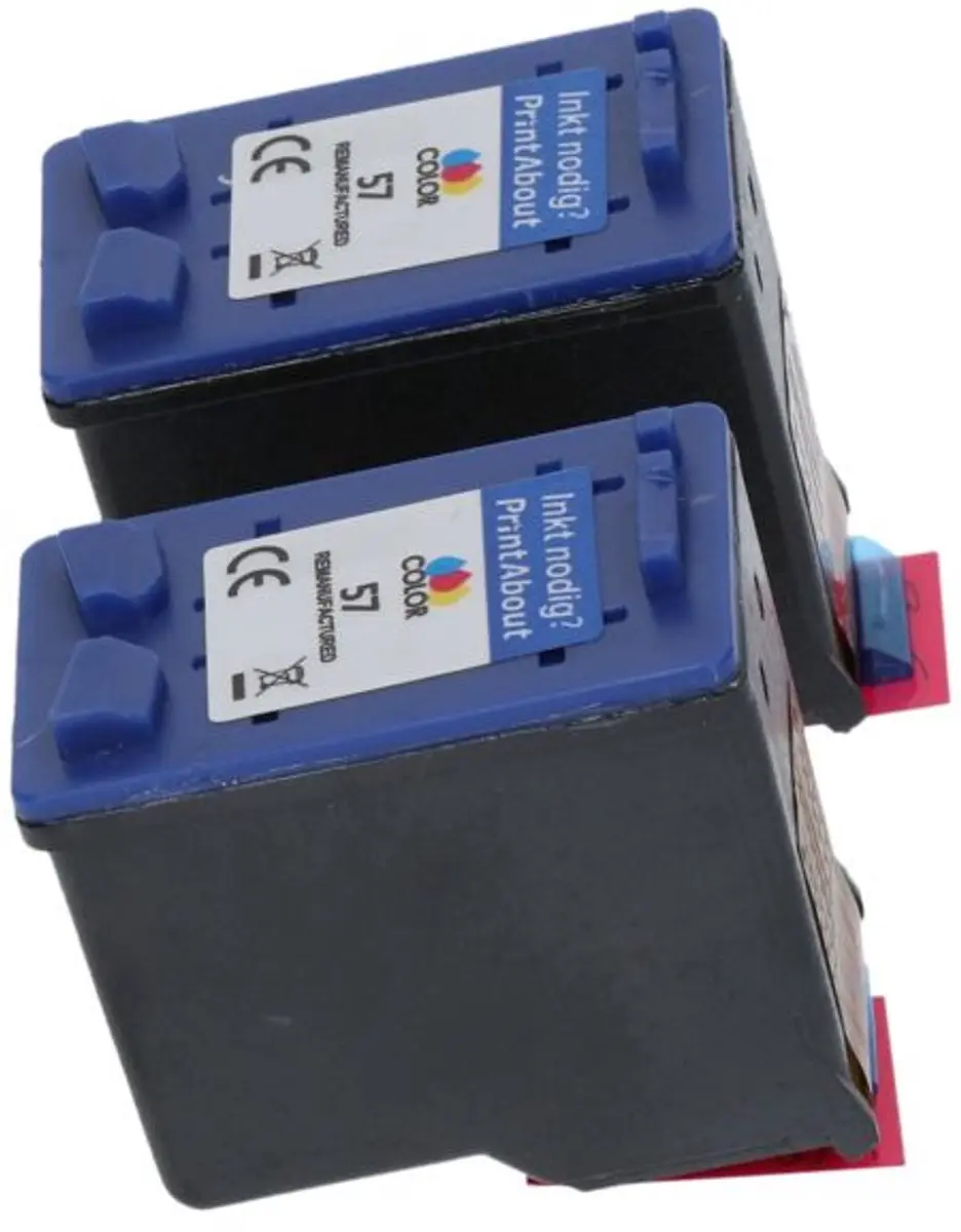 PrintAbout C6657AE-PA2 Inktcartridge - 3 Kleuren - 1.300 pagina's