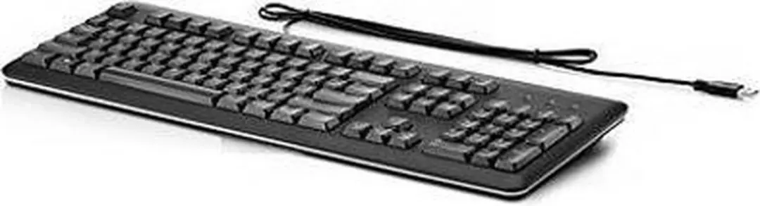 HP KU-0316 USB Toetsenbord - Zwart