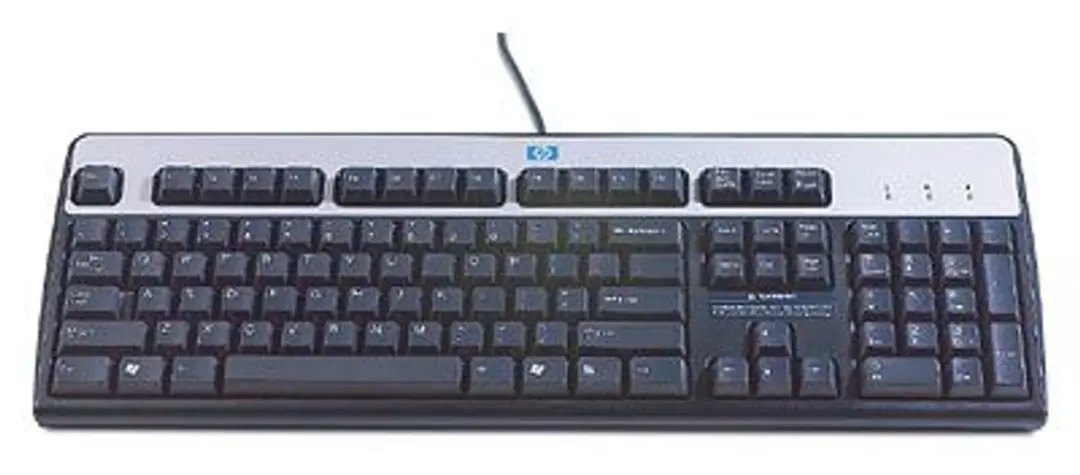 HP KU-0316 USB Toetsenbord - Zwart