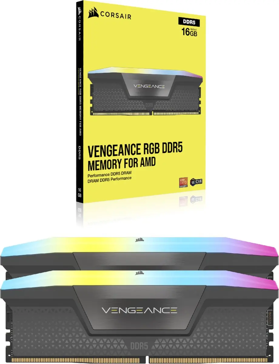 Corsair Vengeance CMH64GX5M2B5200Z40K DDR5 - 64GB (2x32GB) - RGB