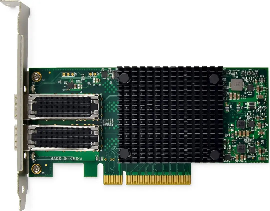 Digitus DN-10180 Netwerkkaart Intern Fiber 25Gbps - Zwart/Groen