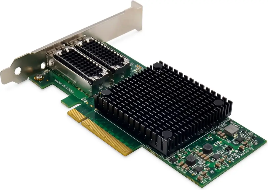 Digitus DN-10180 Netwerkkaart Intern Fiber 25Gbps - Zwart/Groen