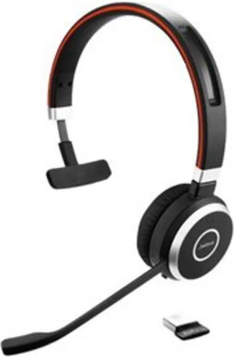 Jabra 6593-839-409 Headphones met microfoon - Zwart