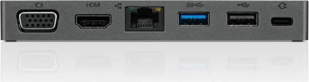 Lenovo 4X90S92381 Docking Station - Zwart