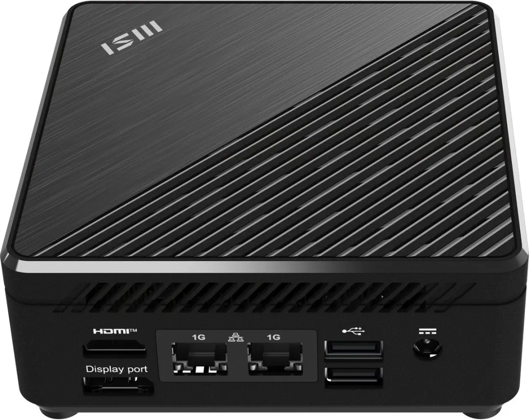MSI Cubi N ADL S-254AT Mini PC - 4GB/128GB - Zwart