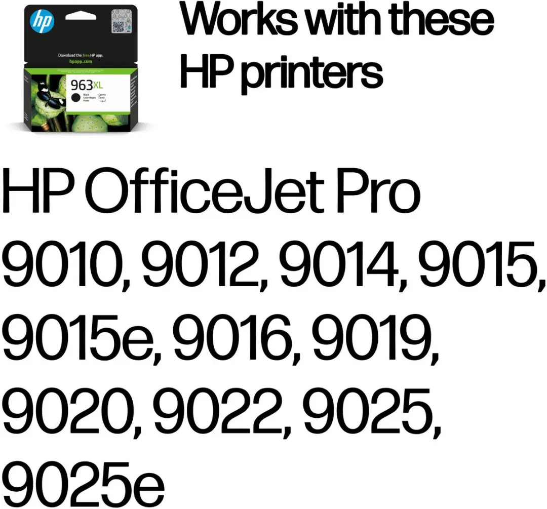 HP 963XL Inktcartridge Zwart - 2000 pagina's - afbeelding 6 van 6