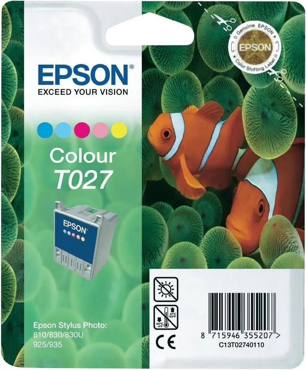 Epson T027 Inktcartridge