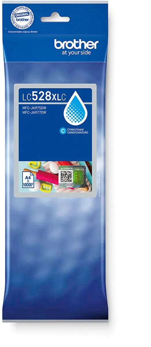 Brother LC528XLC Inktcartridge - Cyaan - XL