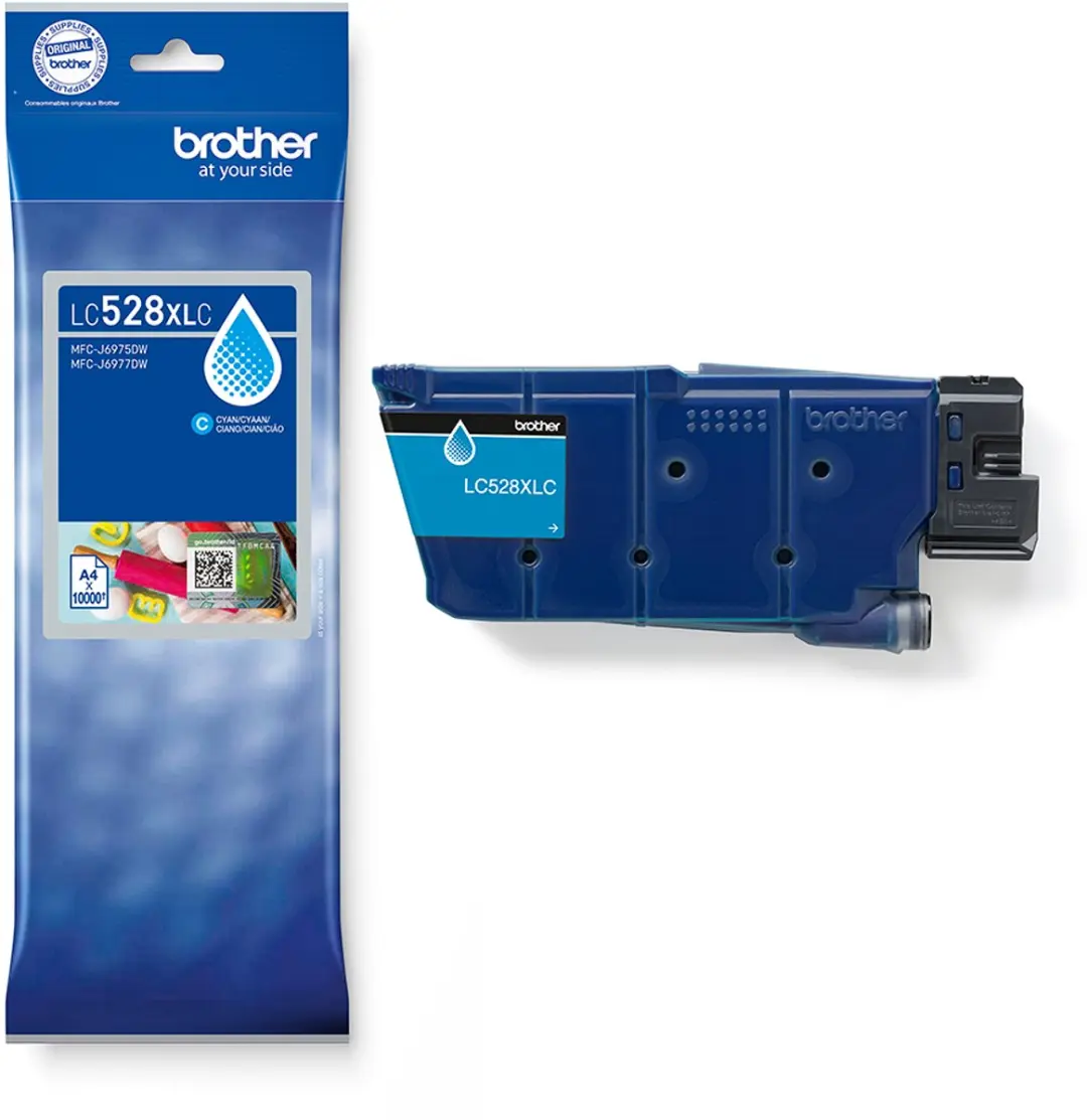 Brother LC528XLC Inktcartridge - Cyaan - XL