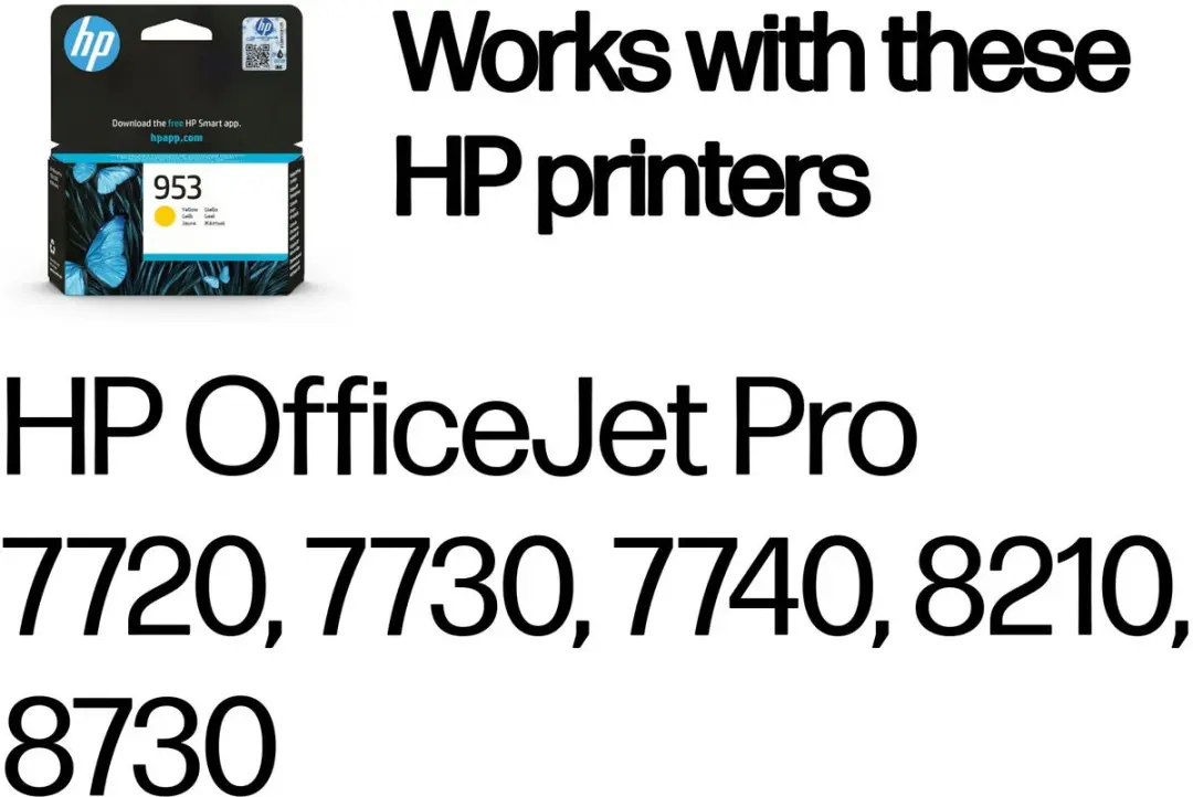 HP 953 Geel F6U14AE Inktcartridge