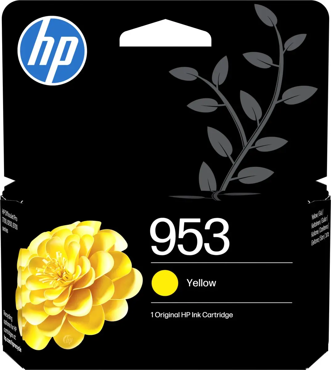 HP 953 Geel F6U14AE Inktcartridge