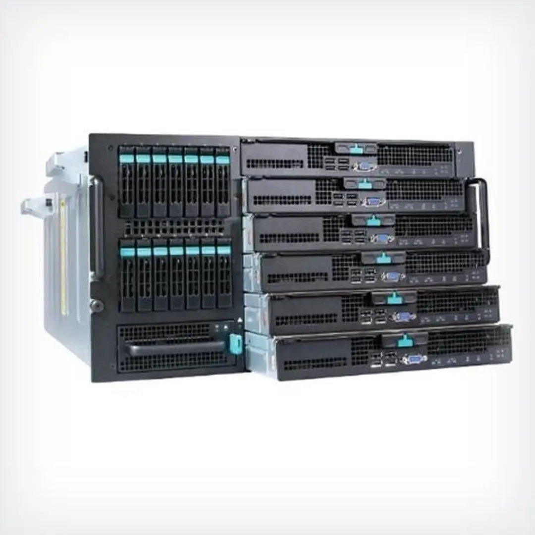 Intel MFSYS25V2 Computerbehuizing - 14x 2.5" - 1000W - Zwart/Grijs