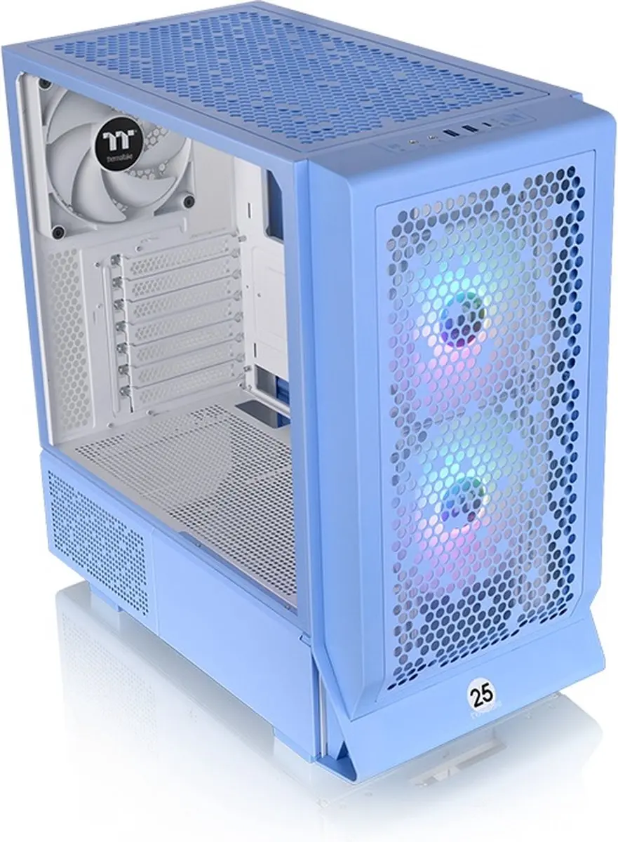 Thermaltake Ceres 330 TG Midi Tower - Blauw