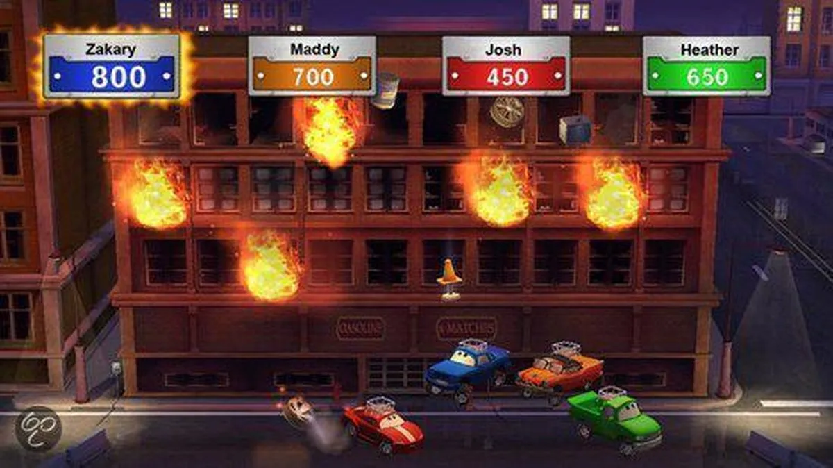 Bandai Namco Cars Toon - 4 Spelers