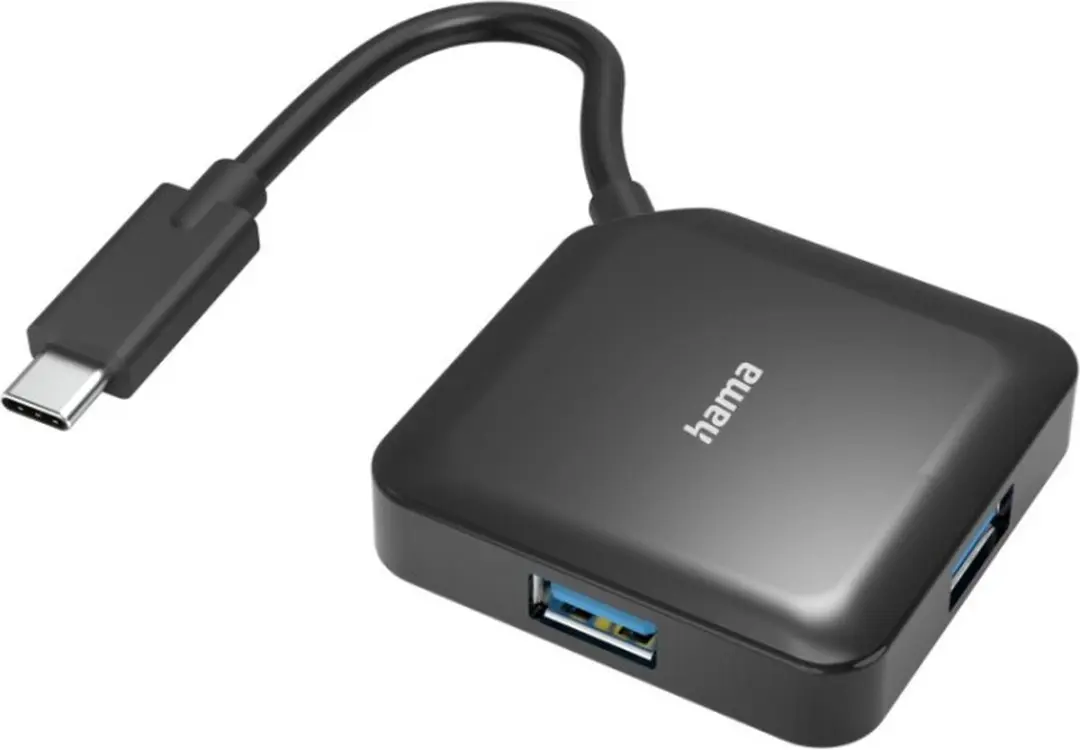 Hama USB-C Multiport Hub 4 Poorten