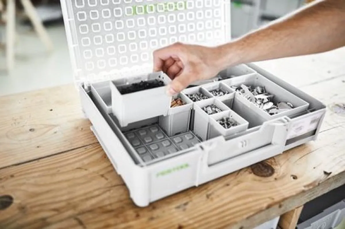 Festool Box 100x100x68 Inzetbakjes - 6 Stuks