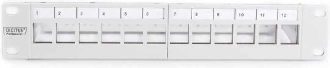 Digitus DN-91419 Frontplaat 10 inch - Grijs-wit