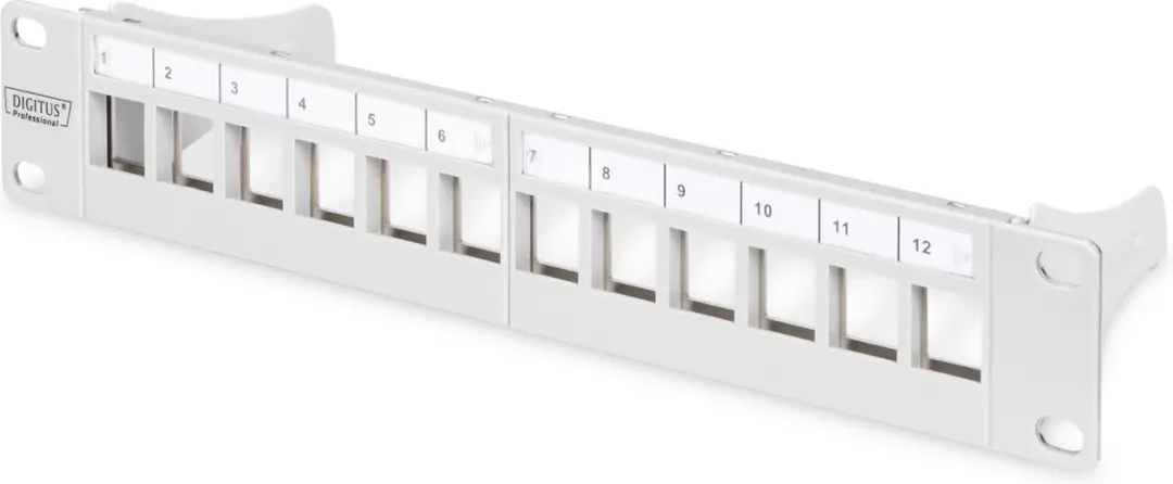 Digitus DN-91419 Frontplaat 10 inch - Grijs-wit